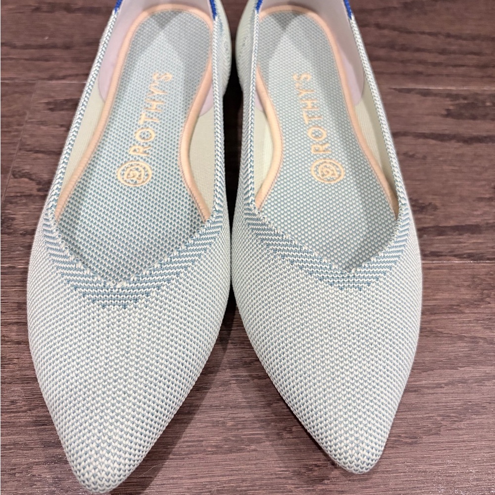 Rothy's Women's Mint  Pointed Flats